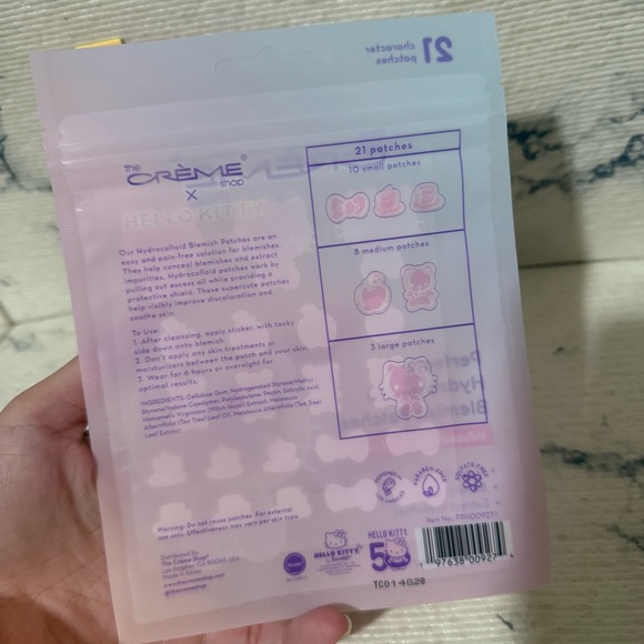 Hello Kitty Lip Balm (Mango Dream) & Perfecting Blemish Patches - Picture 6 of 7